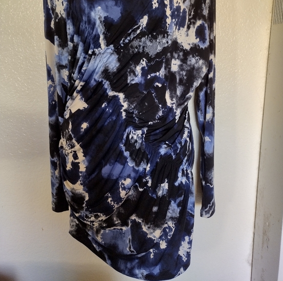 Long tunic women's long sleeve top Bisou Bisou XL - Picture 2 of 5